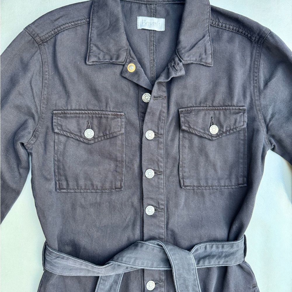 Boyish The Guy Denim Utility Jumpsuit - Picture 5 of 7
